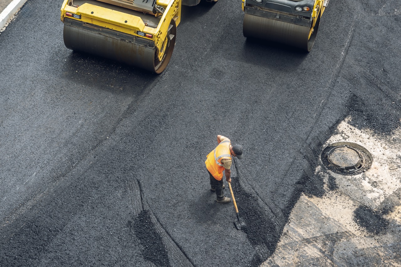 Chantier de génie civil, voirie ou enrobés RCPS